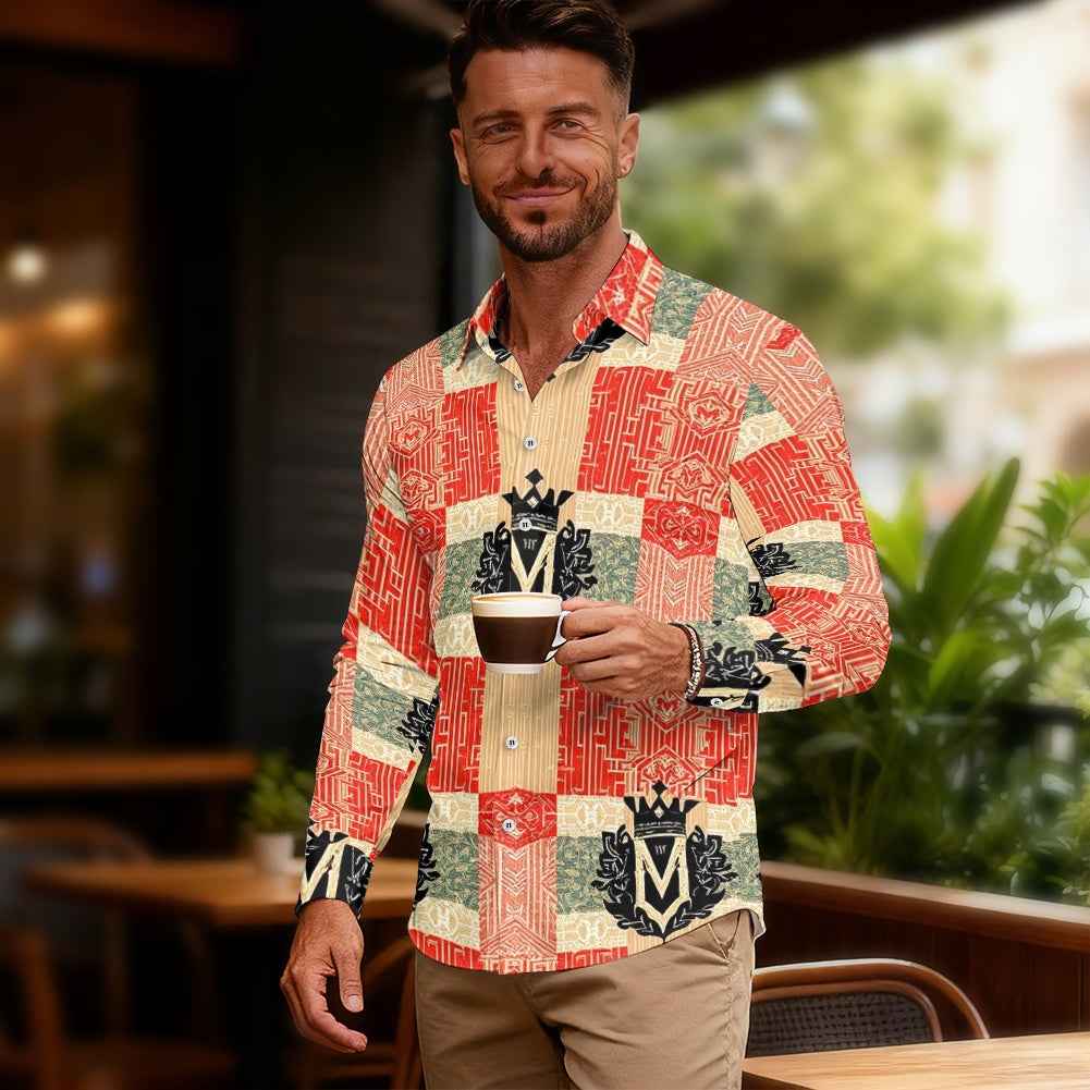 Men's long-sleeved shirts