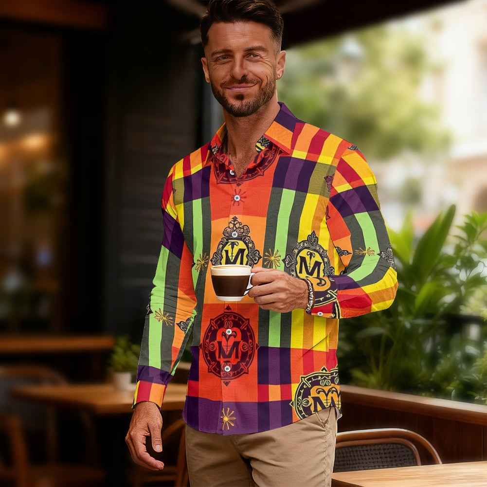 Men's long-sleeved shirts