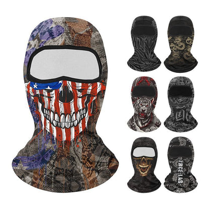 Cycling Full Face Breathable And Windproof Scarf Mask - Munsieur