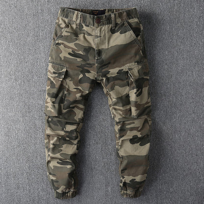 Men's Loose Sports Hard-wearing Camouflage Cargo Pants - Munsieur