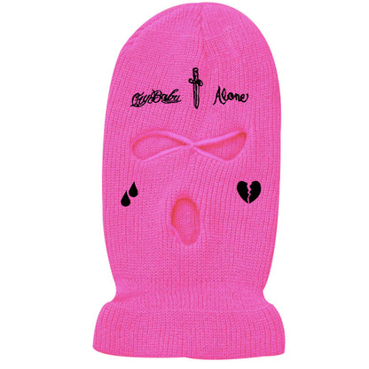 Knitted Hat Mask Streetwear Fashion