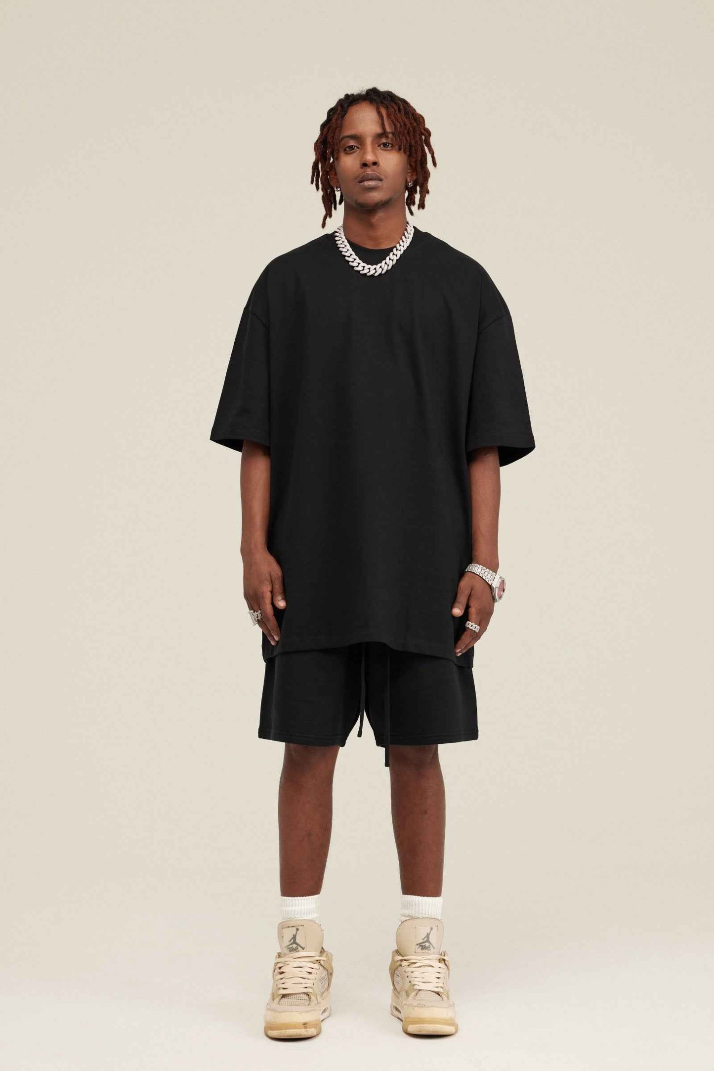 440GSM Unisex Heavyweight French Terry Shorts Bottoms