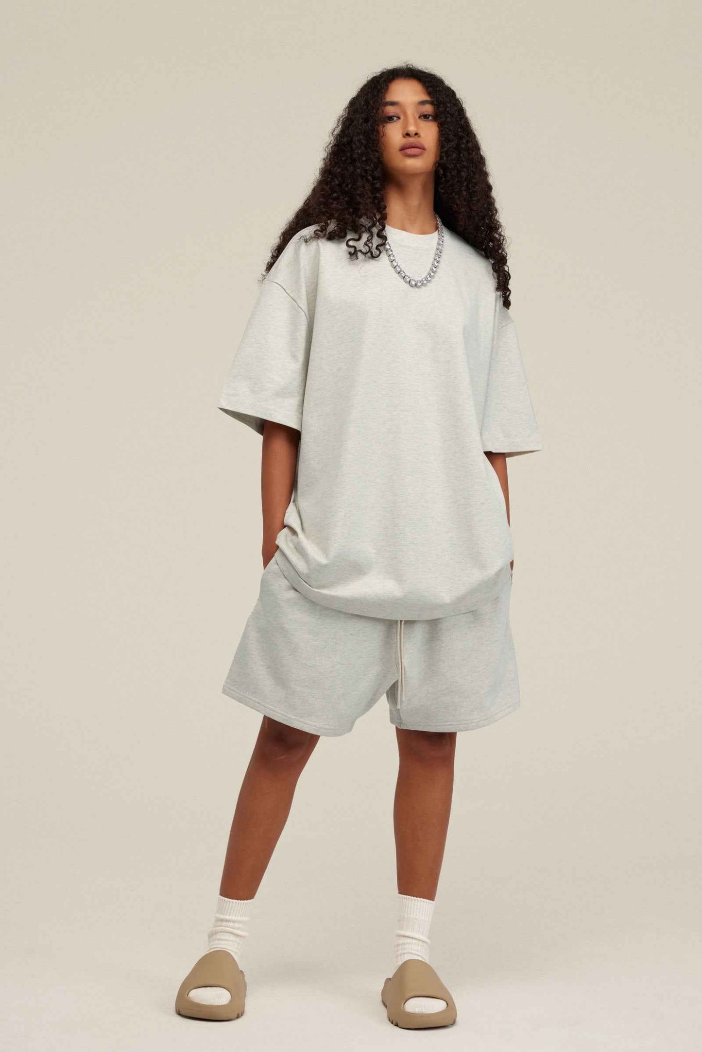 440GSM Unisex Heavyweight French Terry Shorts Bottoms