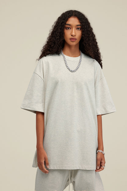 305GSM Unisex FOG Earth-Tone 20-Color Drop-Shoulder T-shirt Beige 