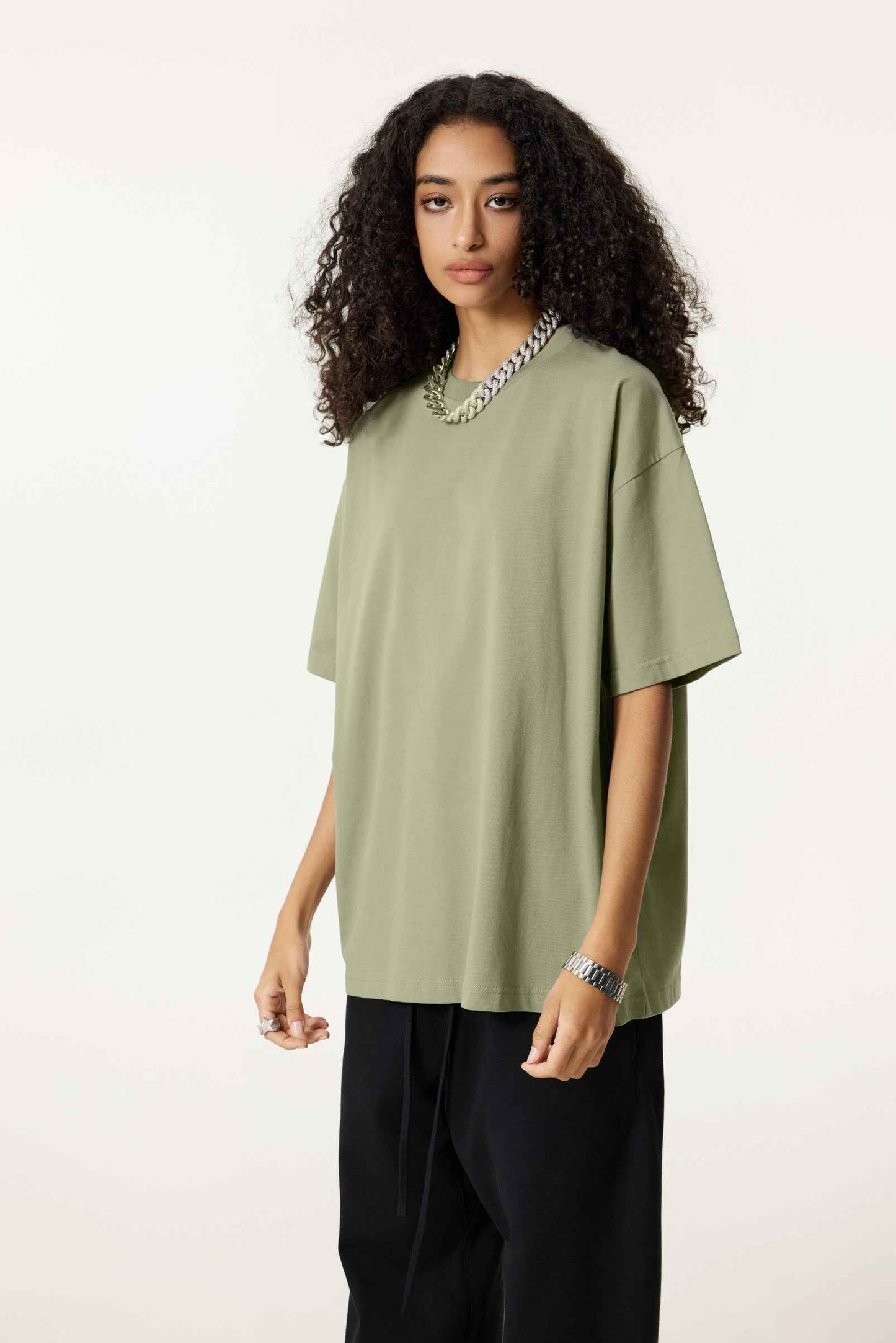 235GSM Women's 30-Color 4-Way Stretch Low-Shrink T-shirt