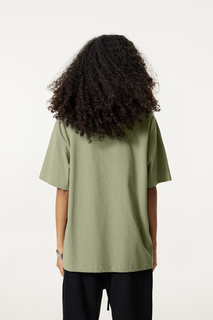 235GSM Women's 30-Color 4-Way Stretch Low-Shrink T-shirt Green