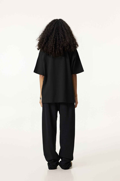 235GSM Women's 30-Color 4-Way Stretch Low-Shrink T-shirt