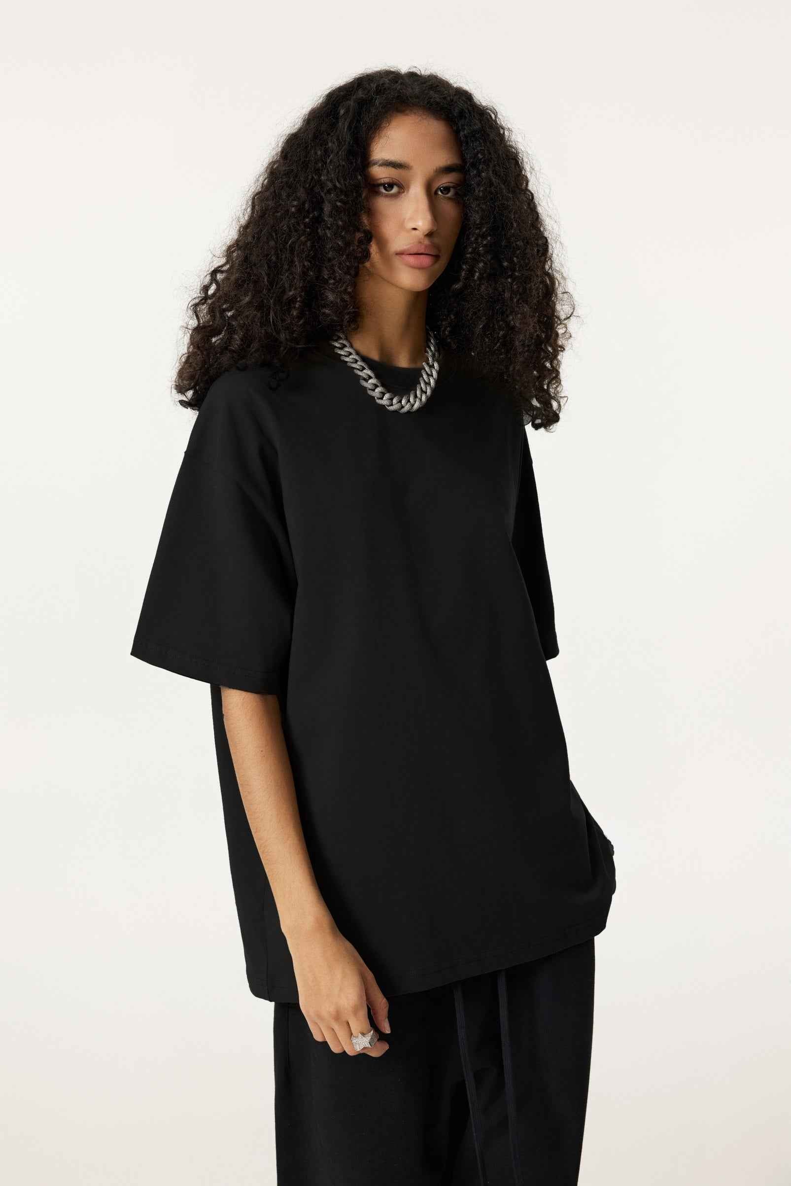 235GSM Women's 30-Color 4-Way Stretch Low-Shrink T-shirt