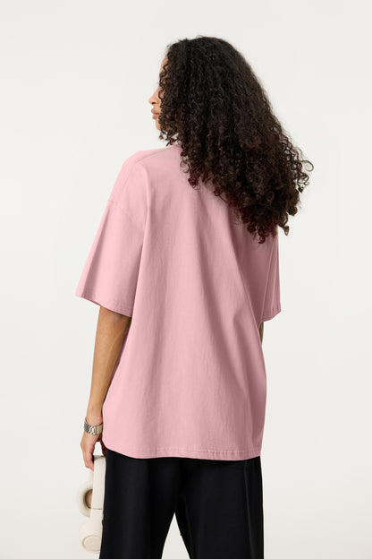 235GSM Women's 30-Color 4-Way Stretch Low-Shrink T-shirt Pink