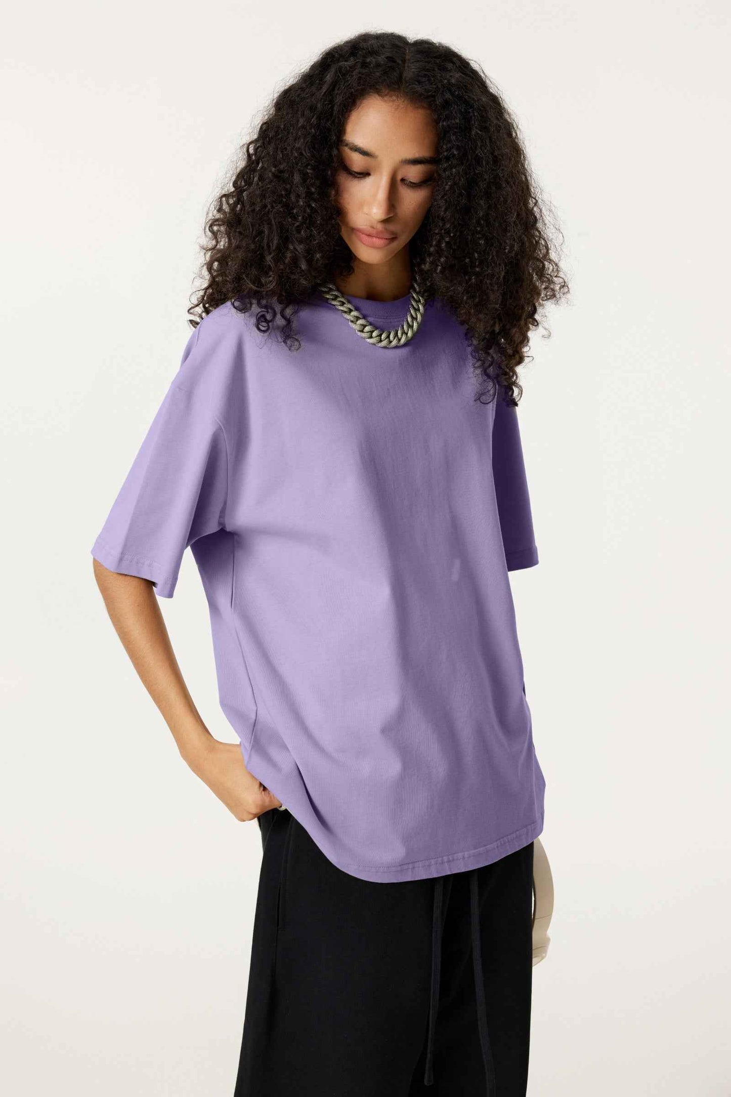 235GSM Women's 30-Color 4-Way Stretch Low-Shrink T-shirt
