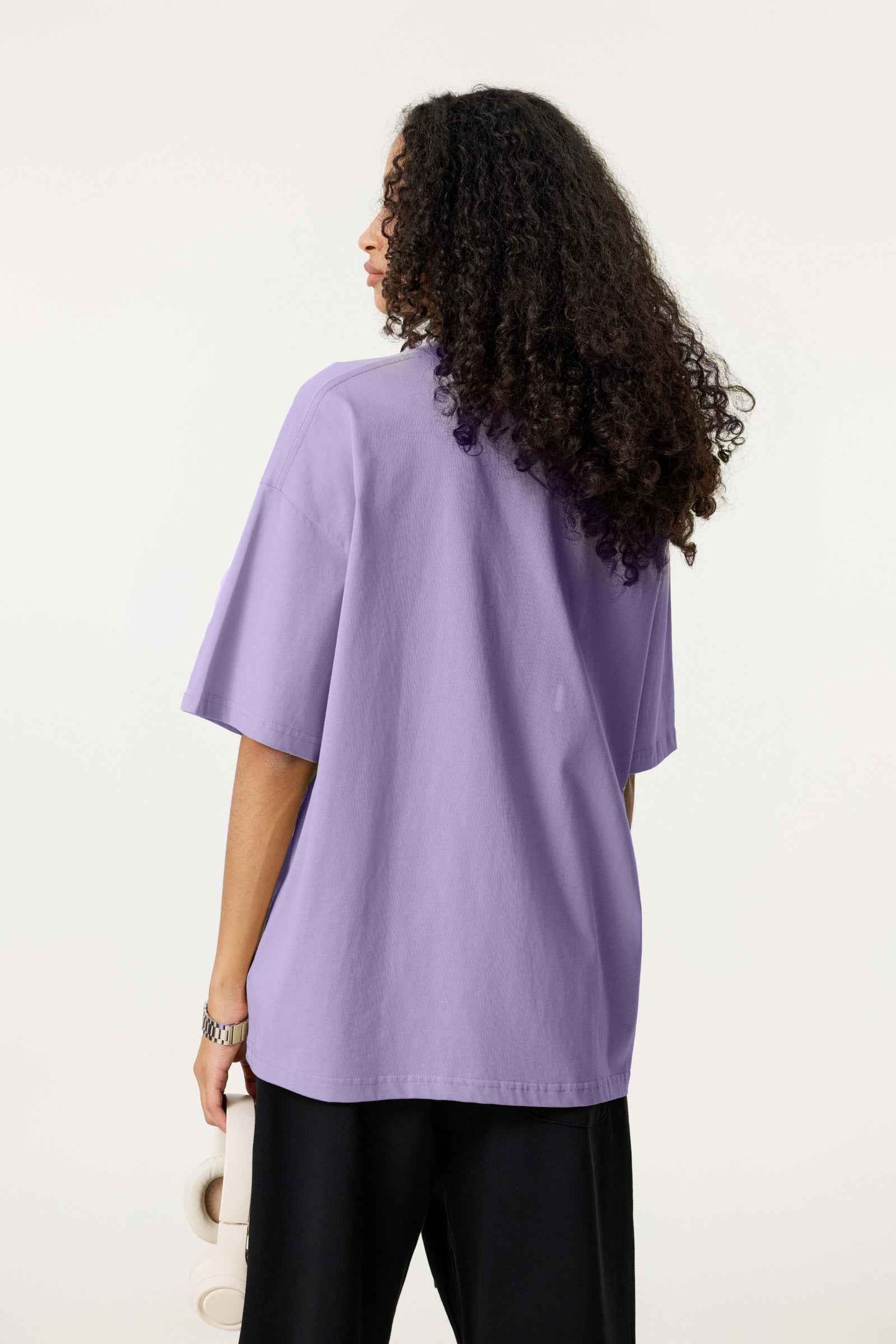 235GSM Women's 30-Color 4-Way Stretch Low-Shrink T-shirt