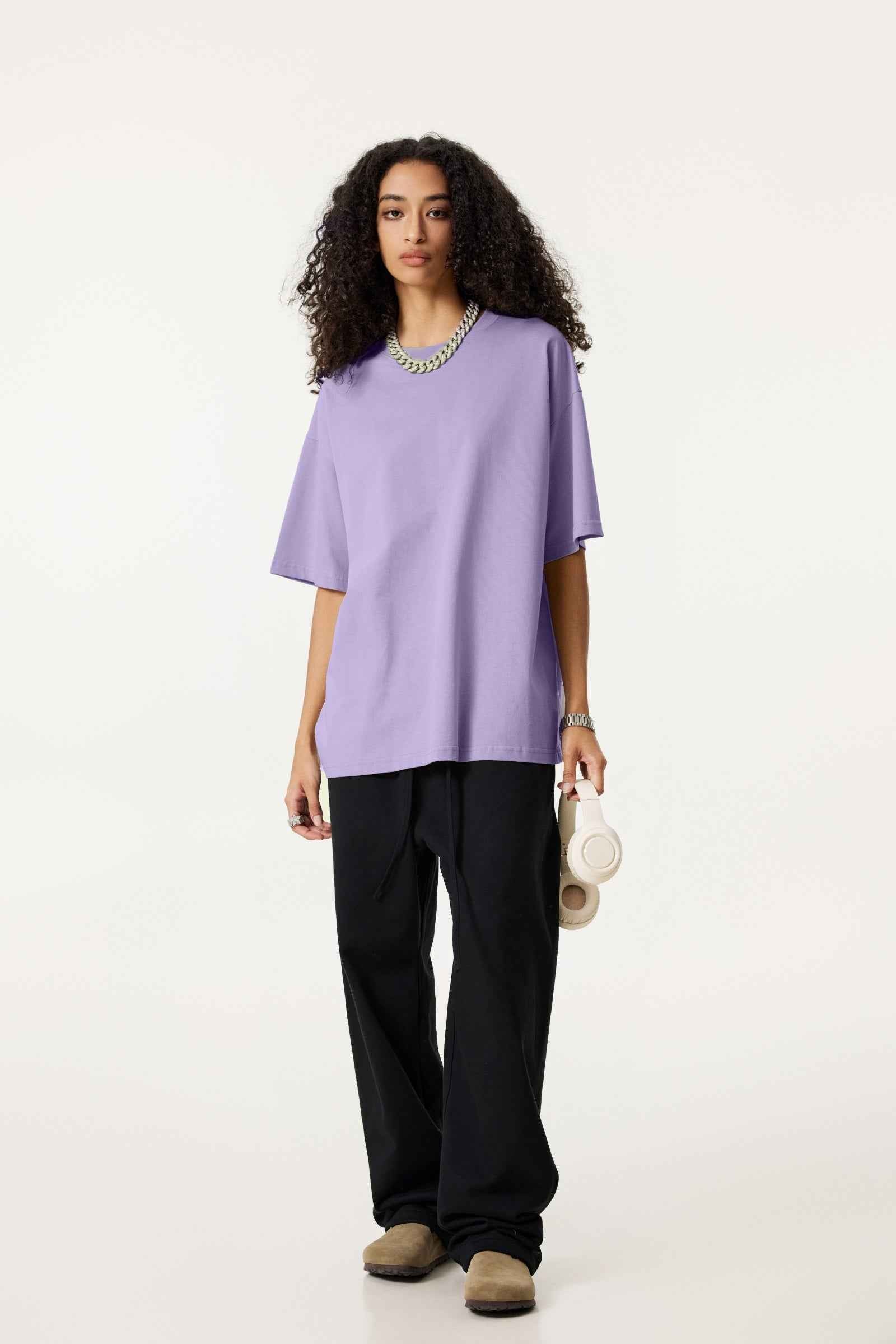 235GSM Women's 30-Color 4-Way Stretch Low-Shrink T-shirt