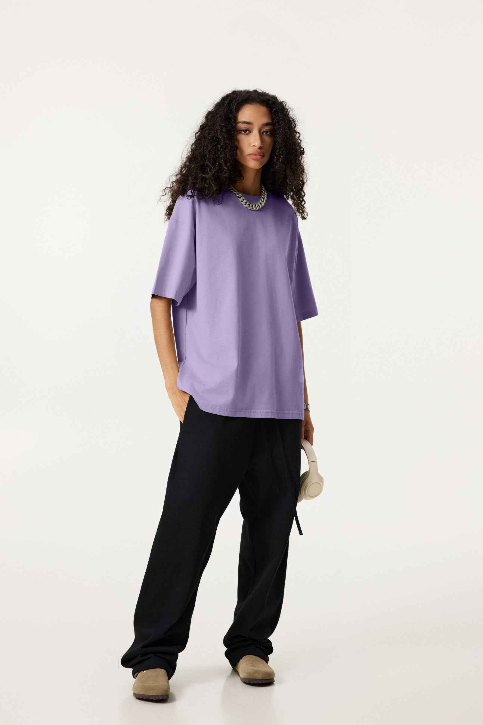 235GSM Women's 30-Color 4-Way Stretch Low-Shrink T-shirt