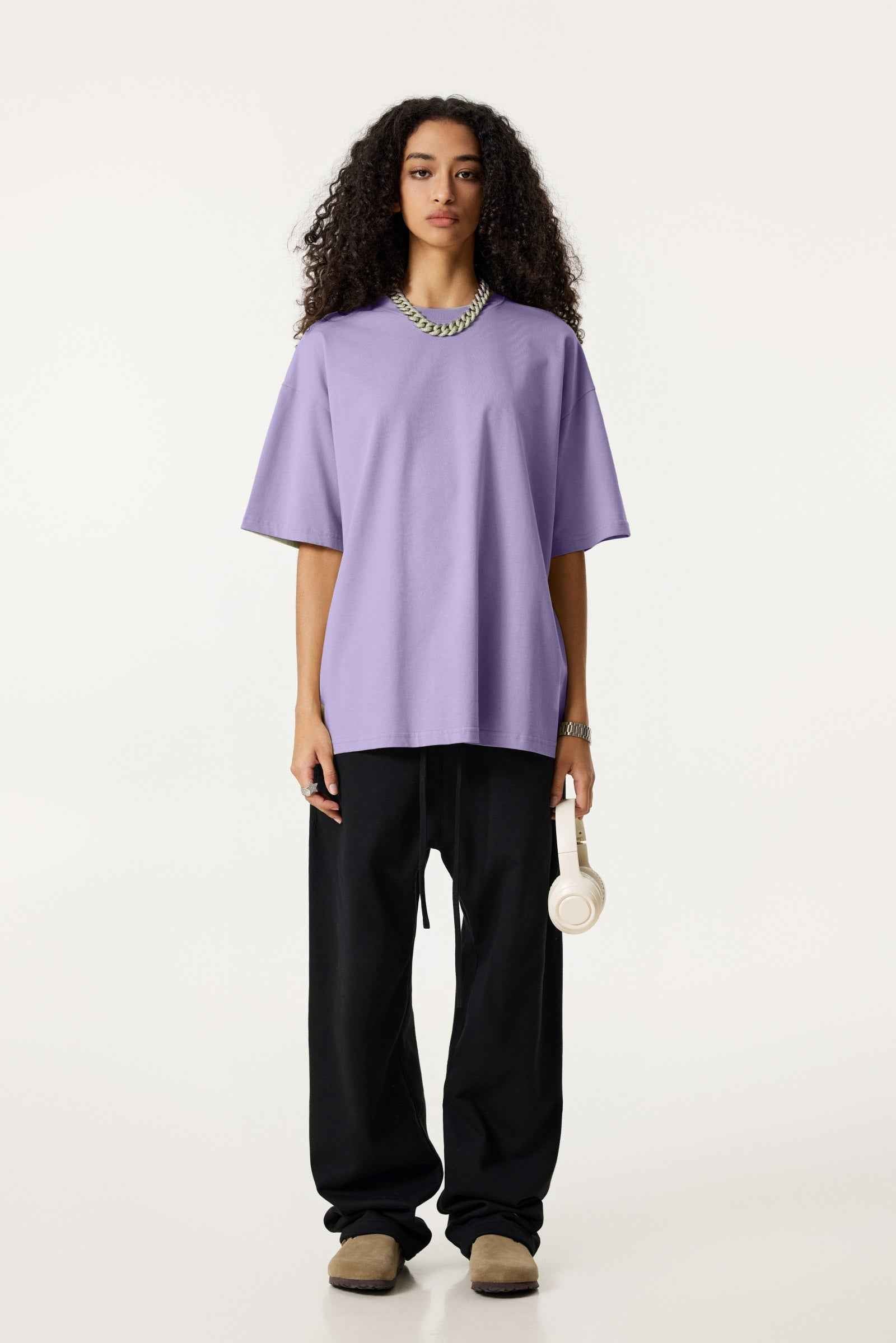 235GSM Women's 30-Color 4-Way Stretch Low-Shrink T-shirt