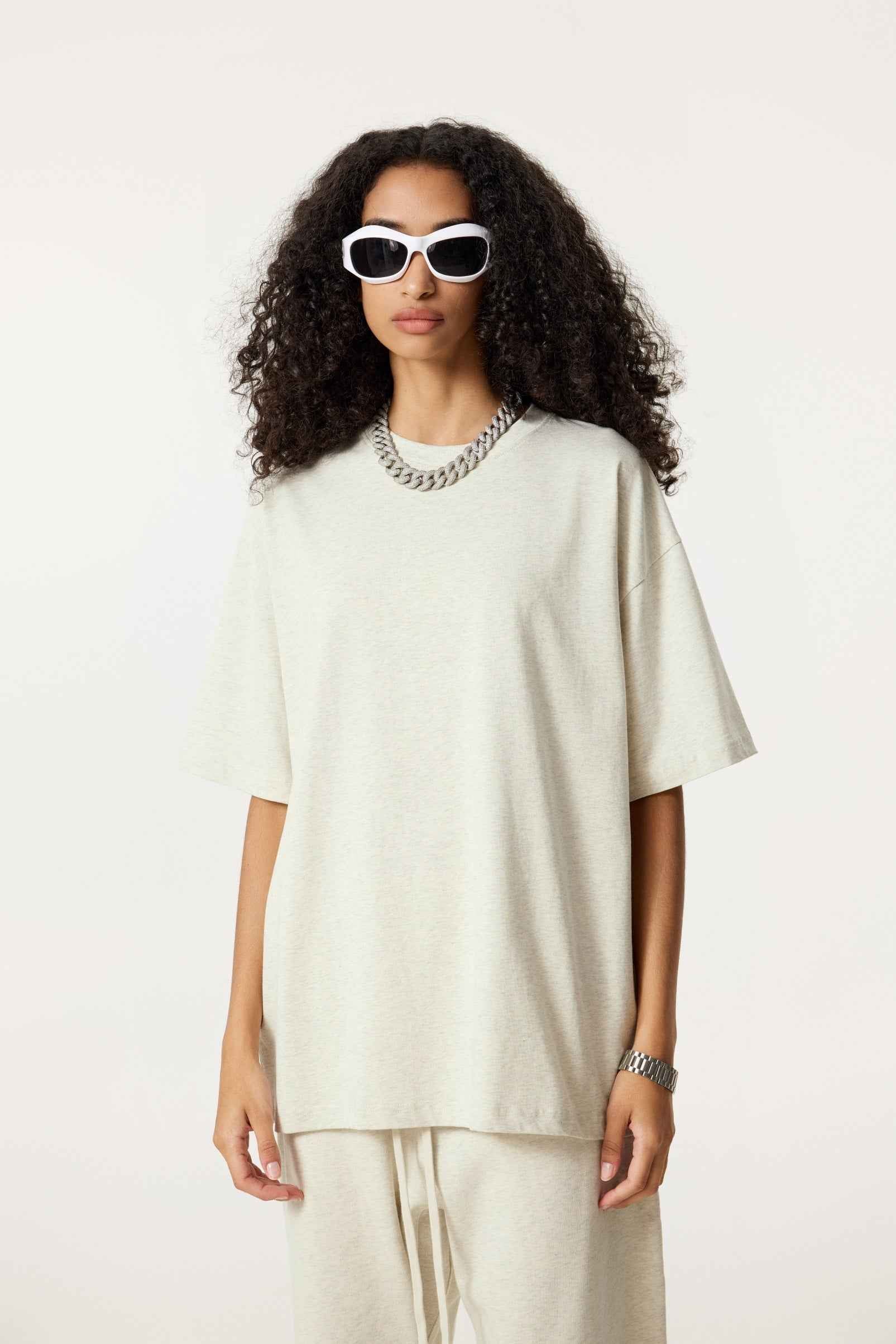 235GSM Women's 30-Color 4-Way Stretch Low-Shrink T-shirt