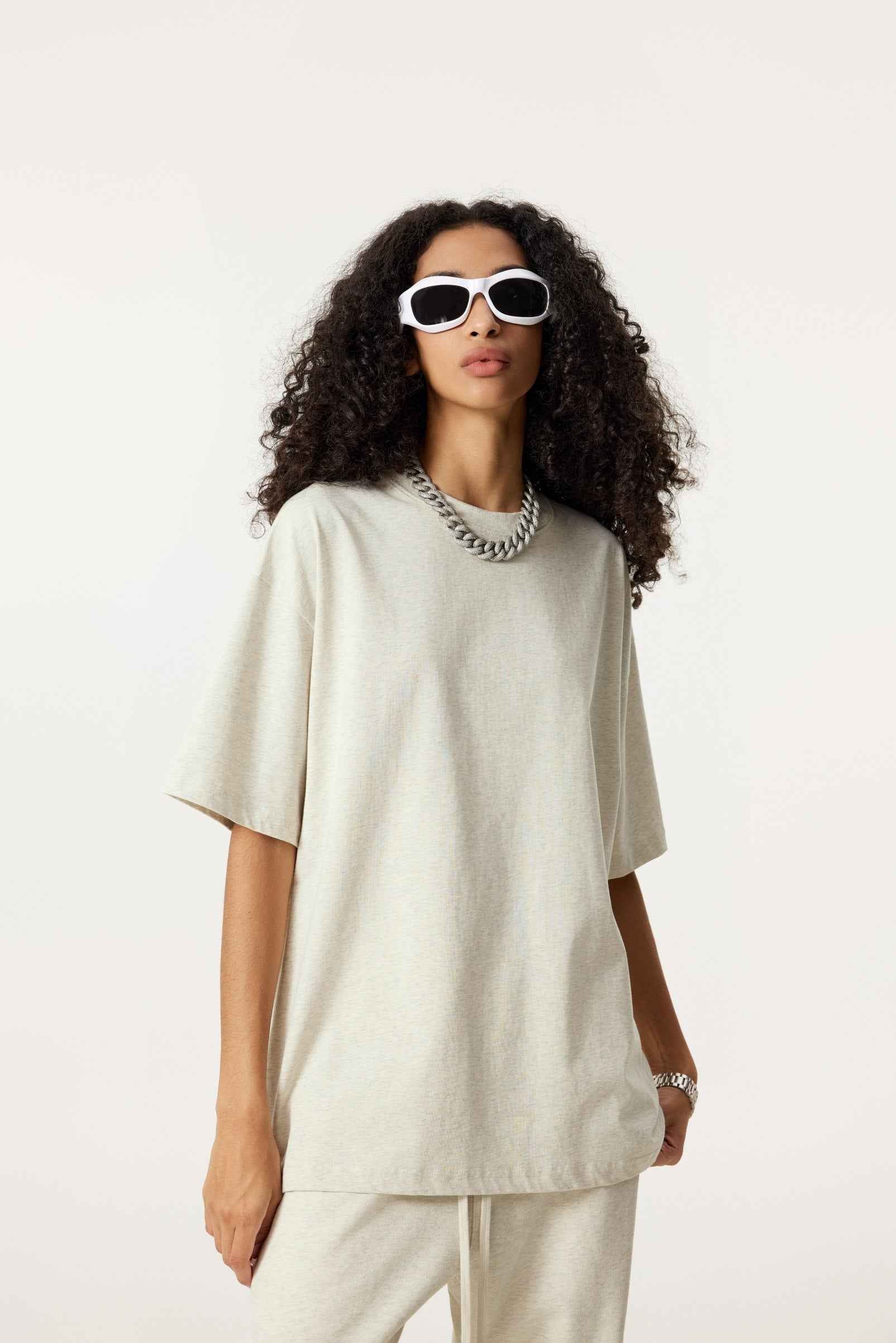 235GSM Women's 30-Color 4-Way Stretch Low-Shrink T-shirt