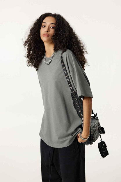 235GSM Women's 30-Color 4-Way Stretch Low-Shrink T-shirt