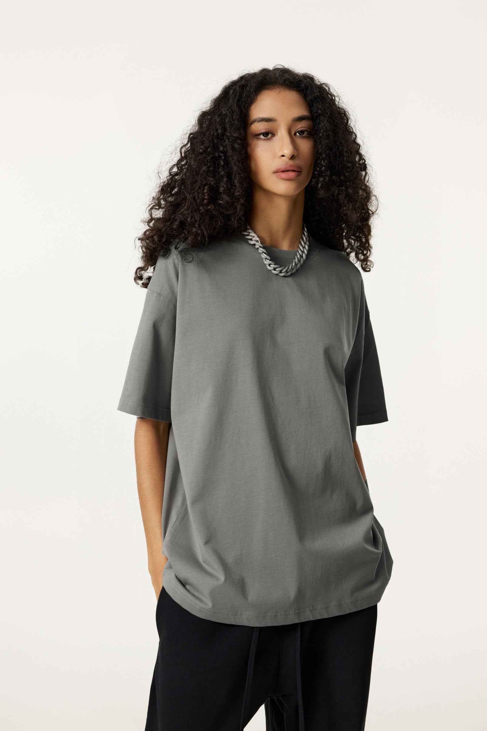 235GSM Women's 30-Color 4-Way Stretch Low-Shrink T-shirt