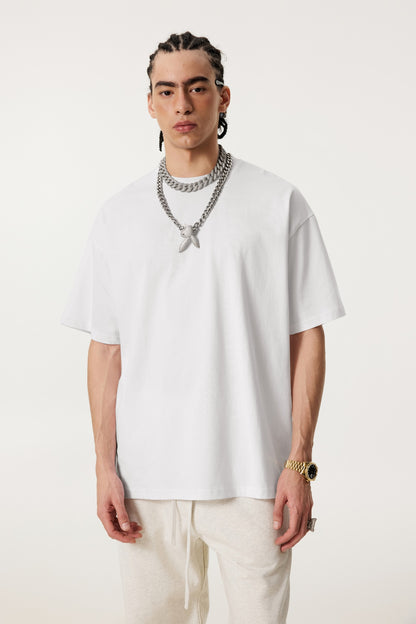 235GSM Women's 30-Color 4-Way Stretch Low-Shrink T-shirt  White