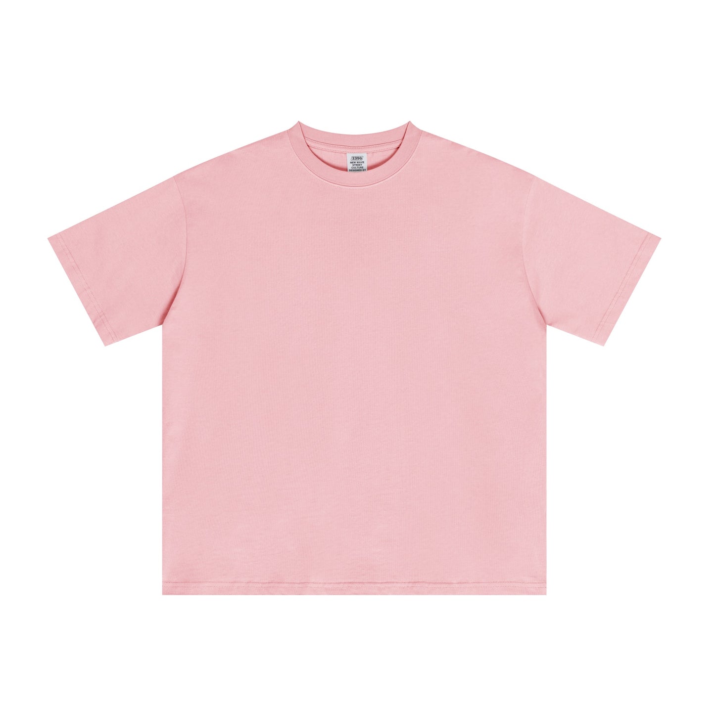 235GSM Women's 30-Color 4-Way Stretch Low-Shrink T-shirt Pink
