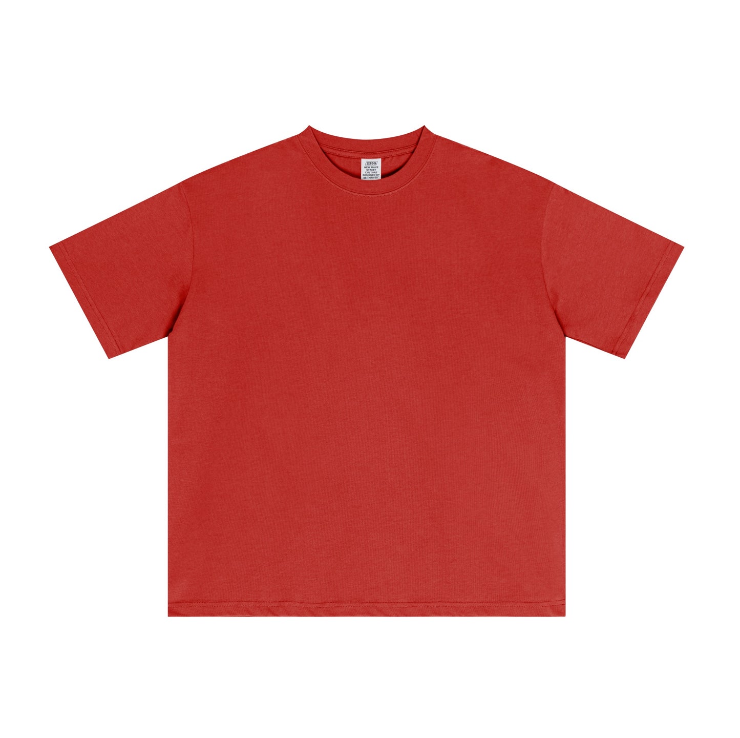 235GSM Women's 30-Color 4-Way Stretch Low-Shrink T-shirt Red