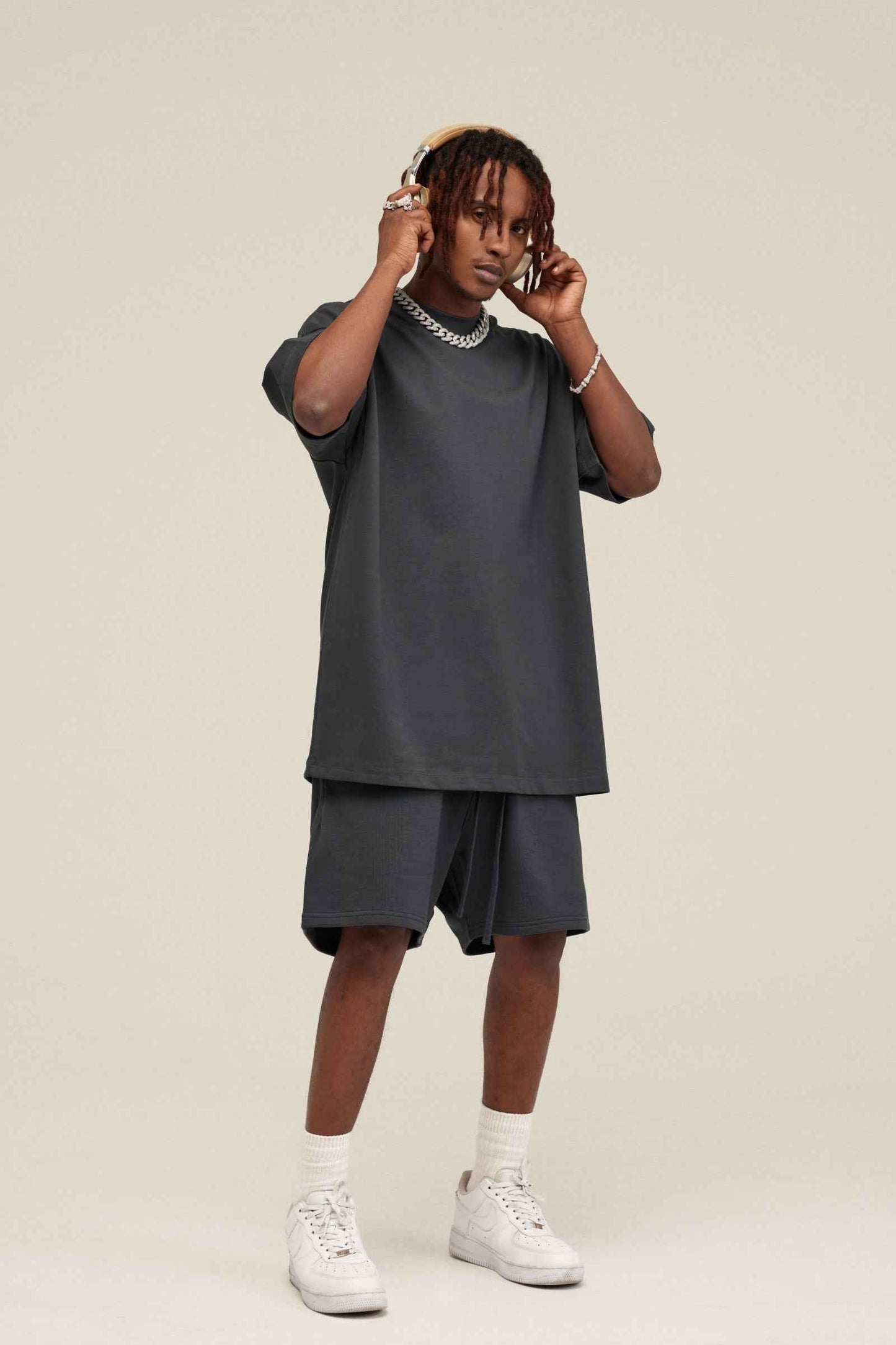 440GSM Unisex Heavyweight French Terry Shorts Bottoms