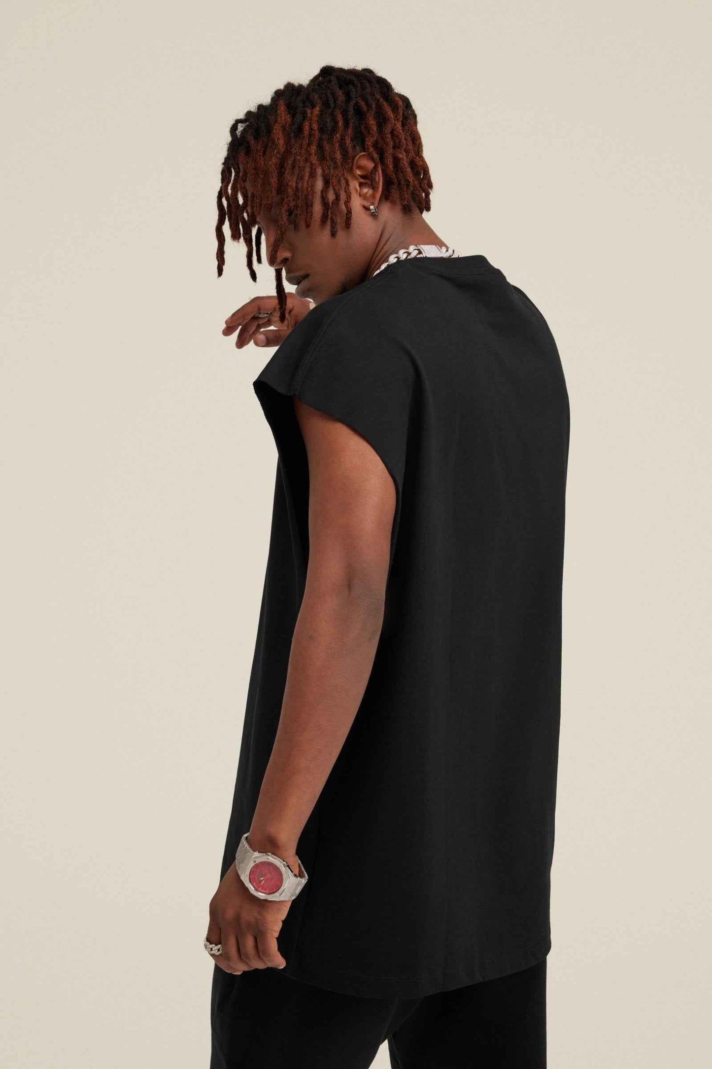305GSM Unisex Earth-Tone Muscle Tee