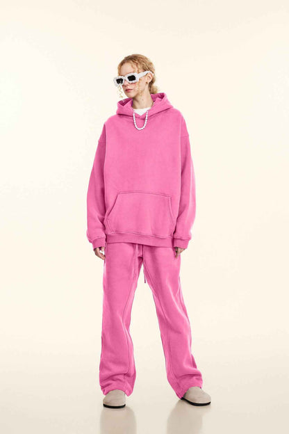 345GSM Women's Heavyweight Solid-Color Sweatshirt