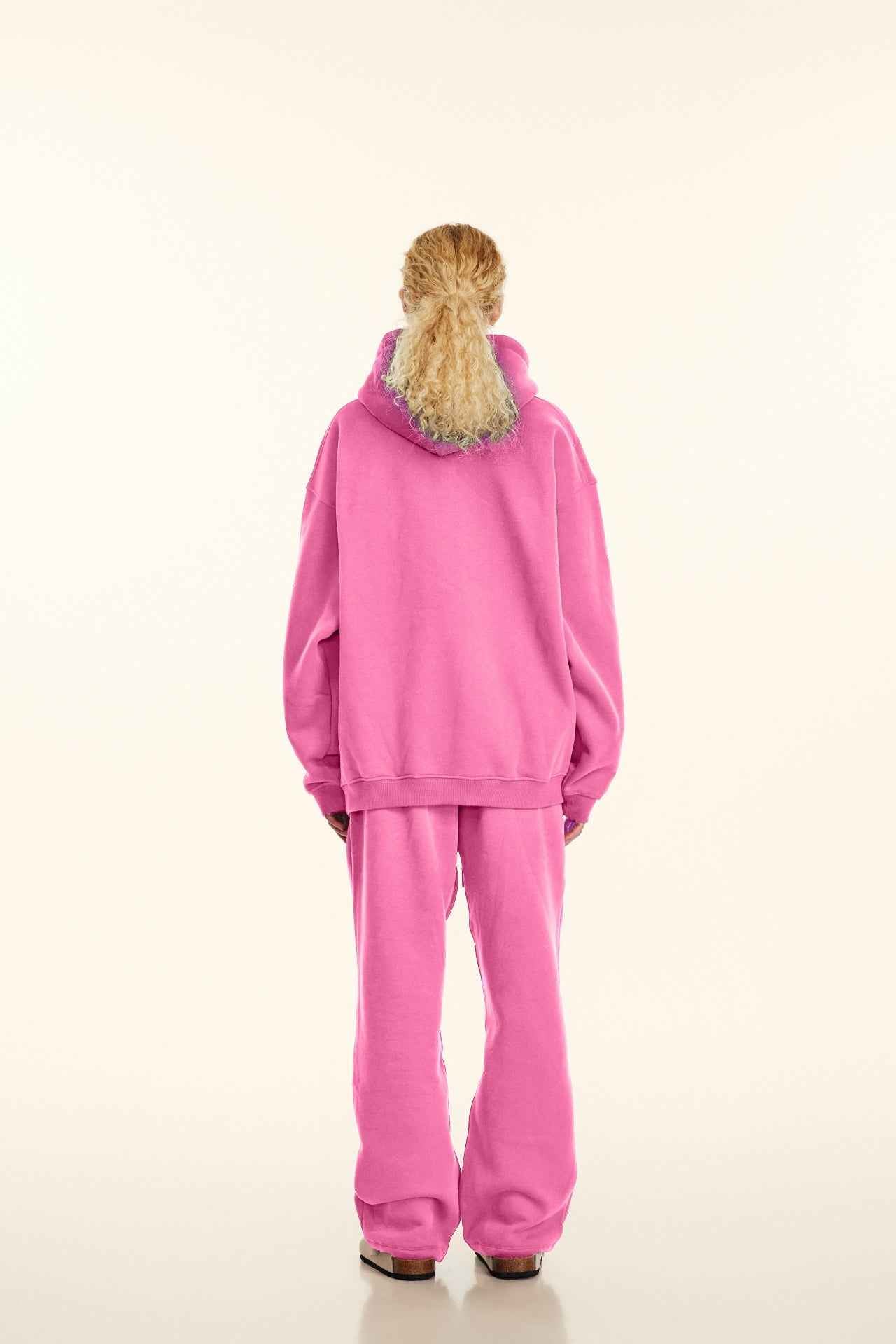 345GSM Women's Heavyweight Solid-Color Sweatshirt