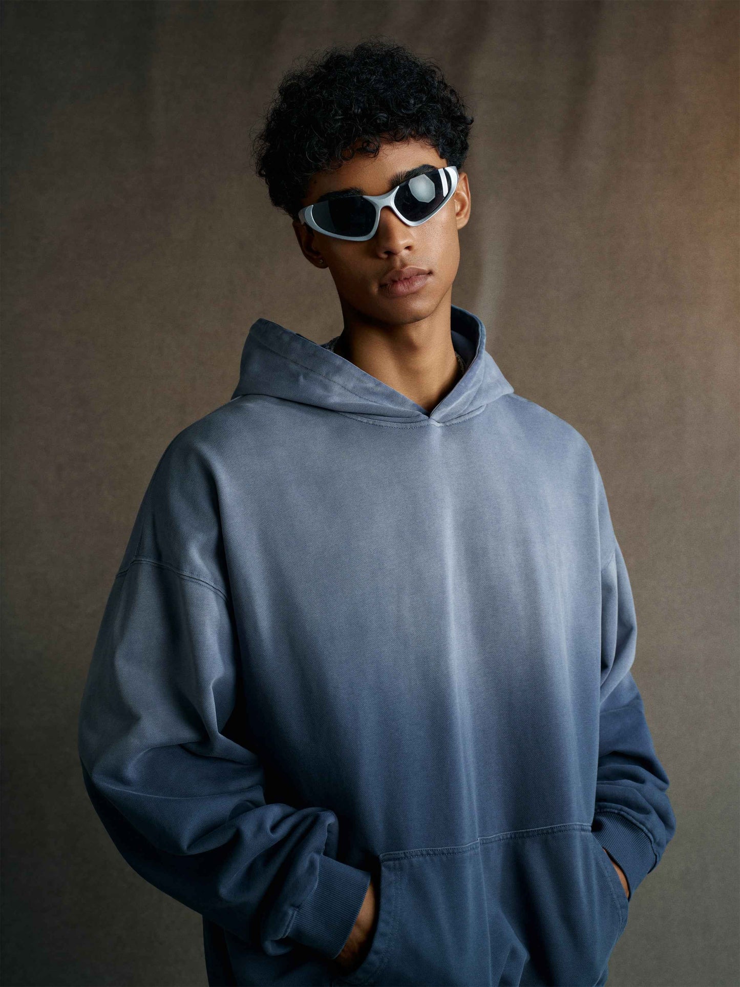 480GSM Unisex Monkey Wash Heavyweight French Terry Hoodie Sweater