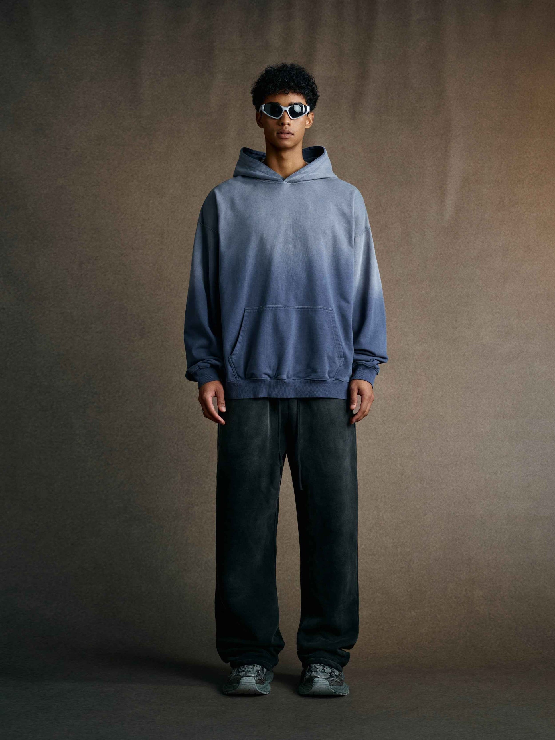 480GSM Unisex Monkey Wash Heavyweight French Terry Hoodie Sweater