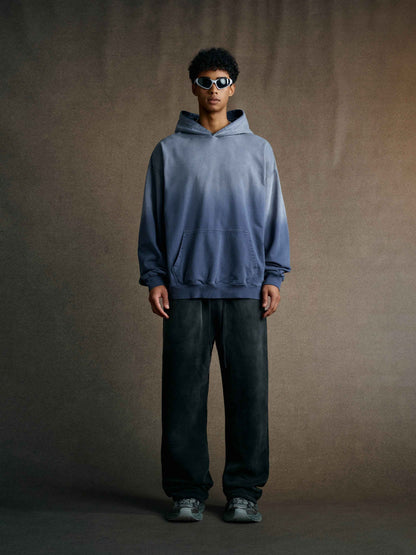 480GSM Unisex Monkey Wash Heavyweight French Terry Hoodie Sweater