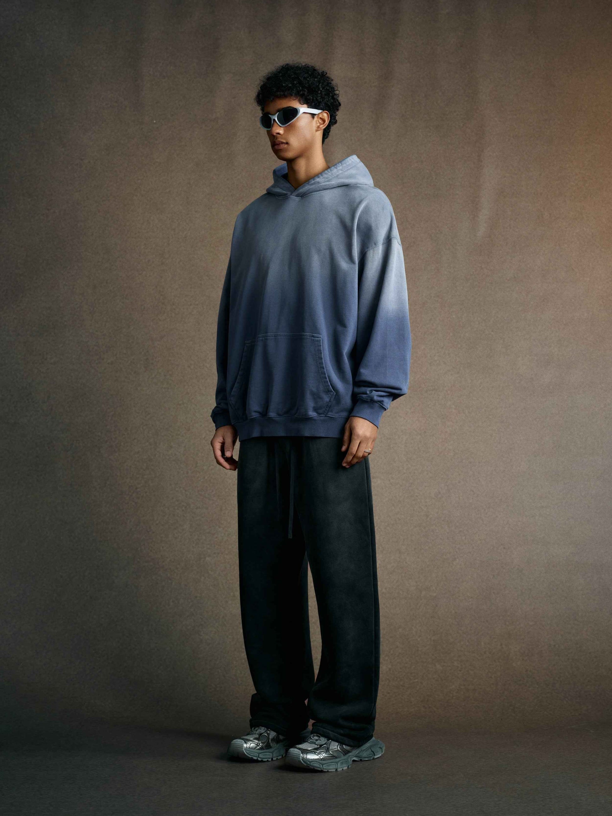 480GSM Unisex Monkey Wash Heavyweight French Terry Hoodie Sweater