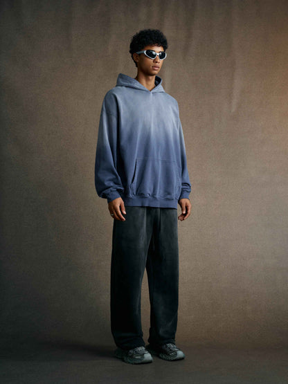 480GSM Unisex Monkey Wash Heavyweight French Terry Hoodie Sweater