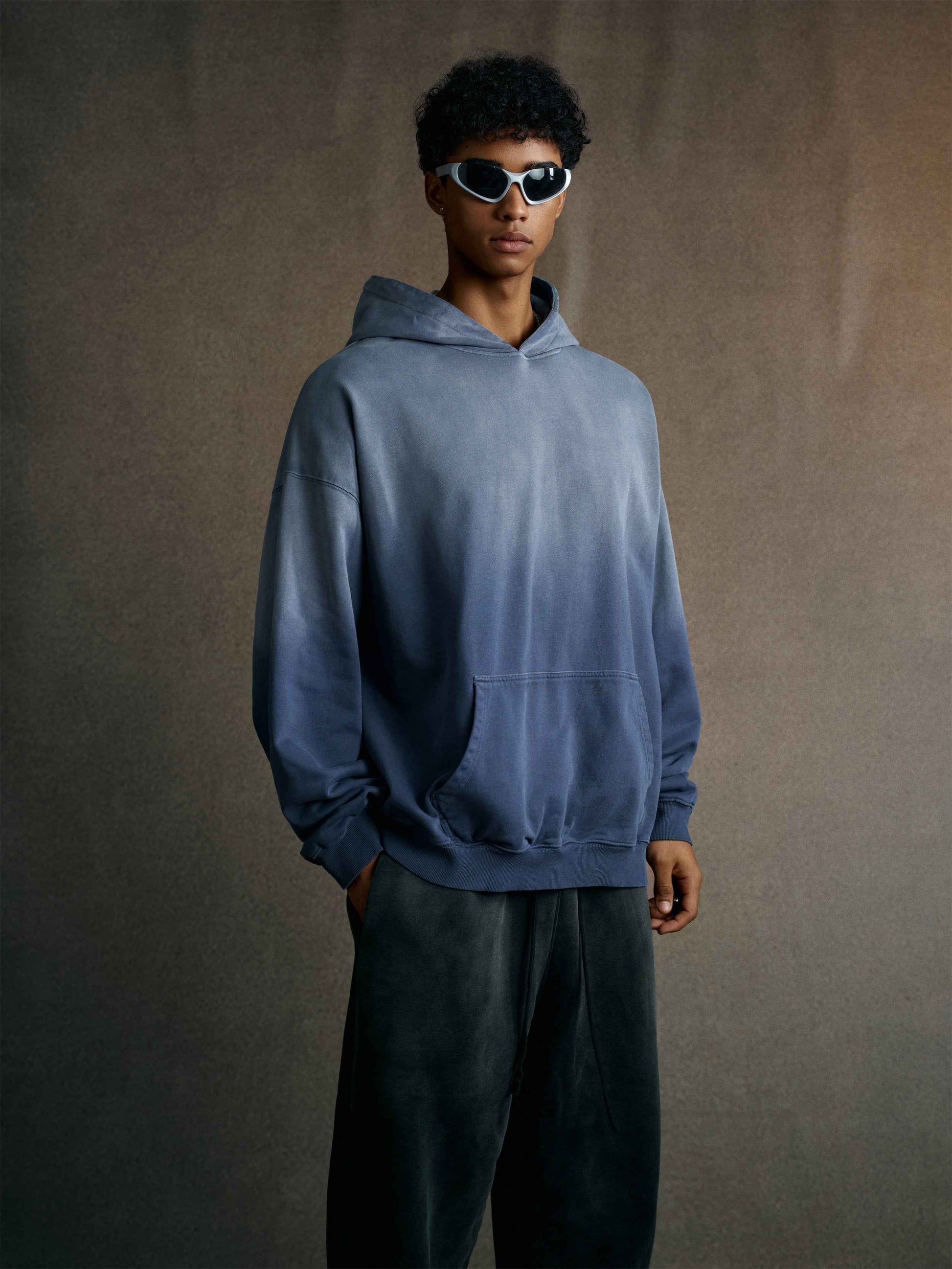 480GSM Unisex Monkey Wash Heavyweight French Terry Hoodie Sweater