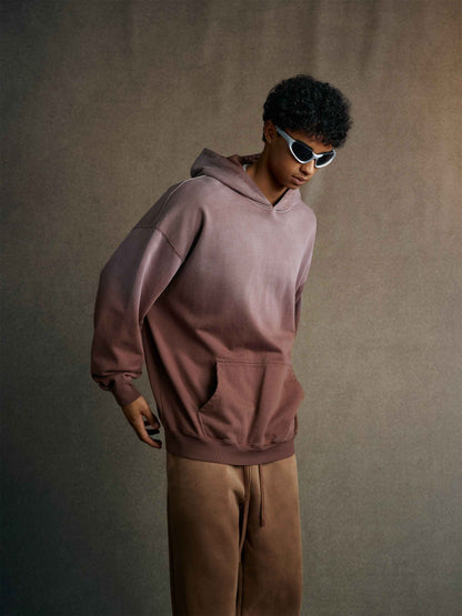 480GSM Unisex Monkey Wash Heavyweight French Terry Hoodie Sweater