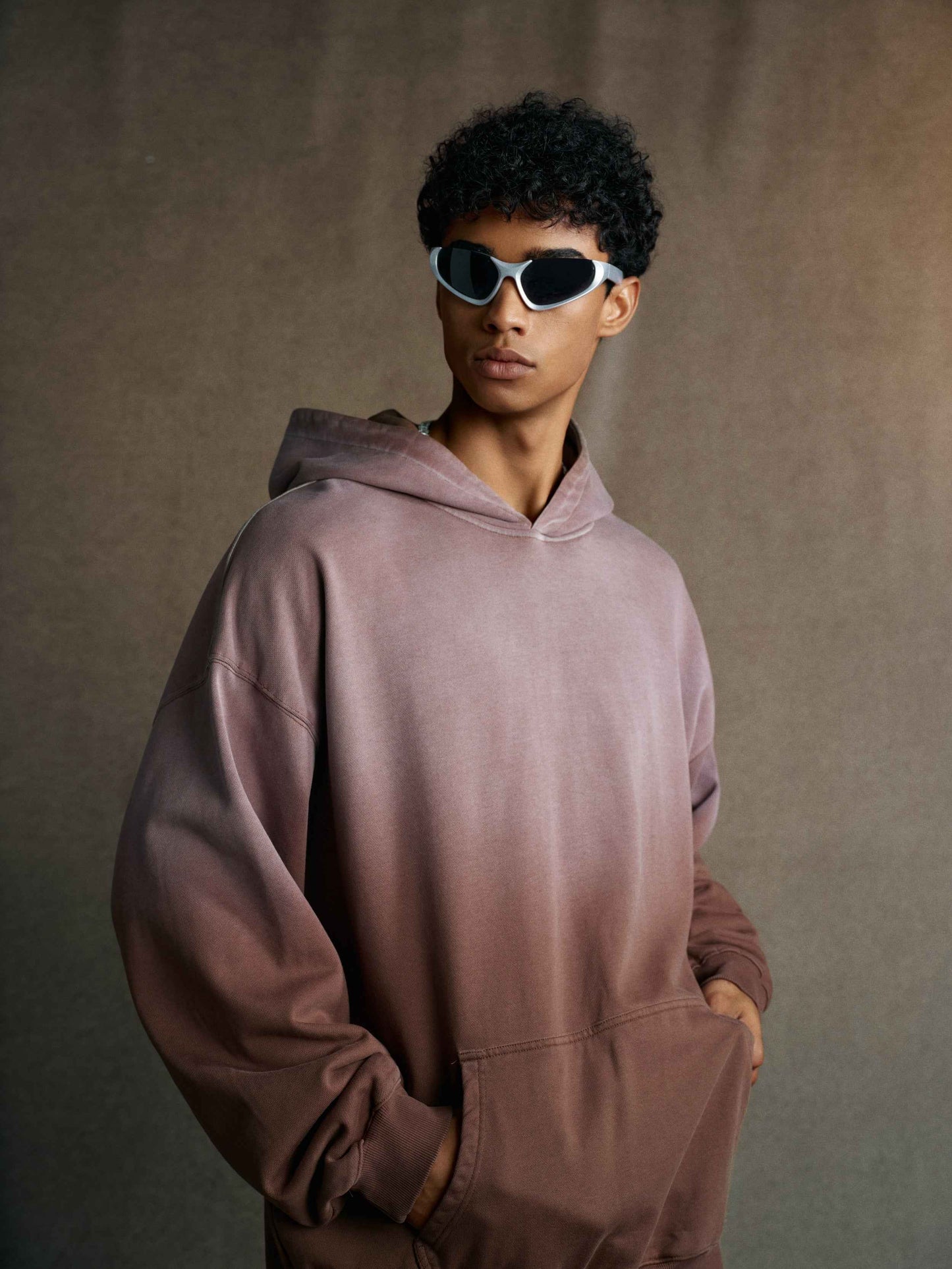 480GSM Unisex Monkey Wash Heavyweight French Terry Hoodie Sweater
