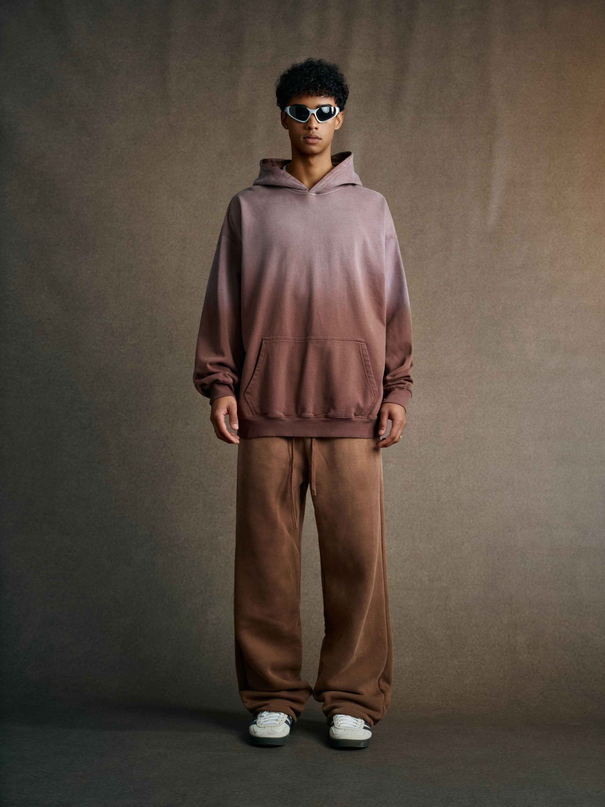 480GSM Unisex Monkey Wash Heavyweight French Terry Hoodie Sweater