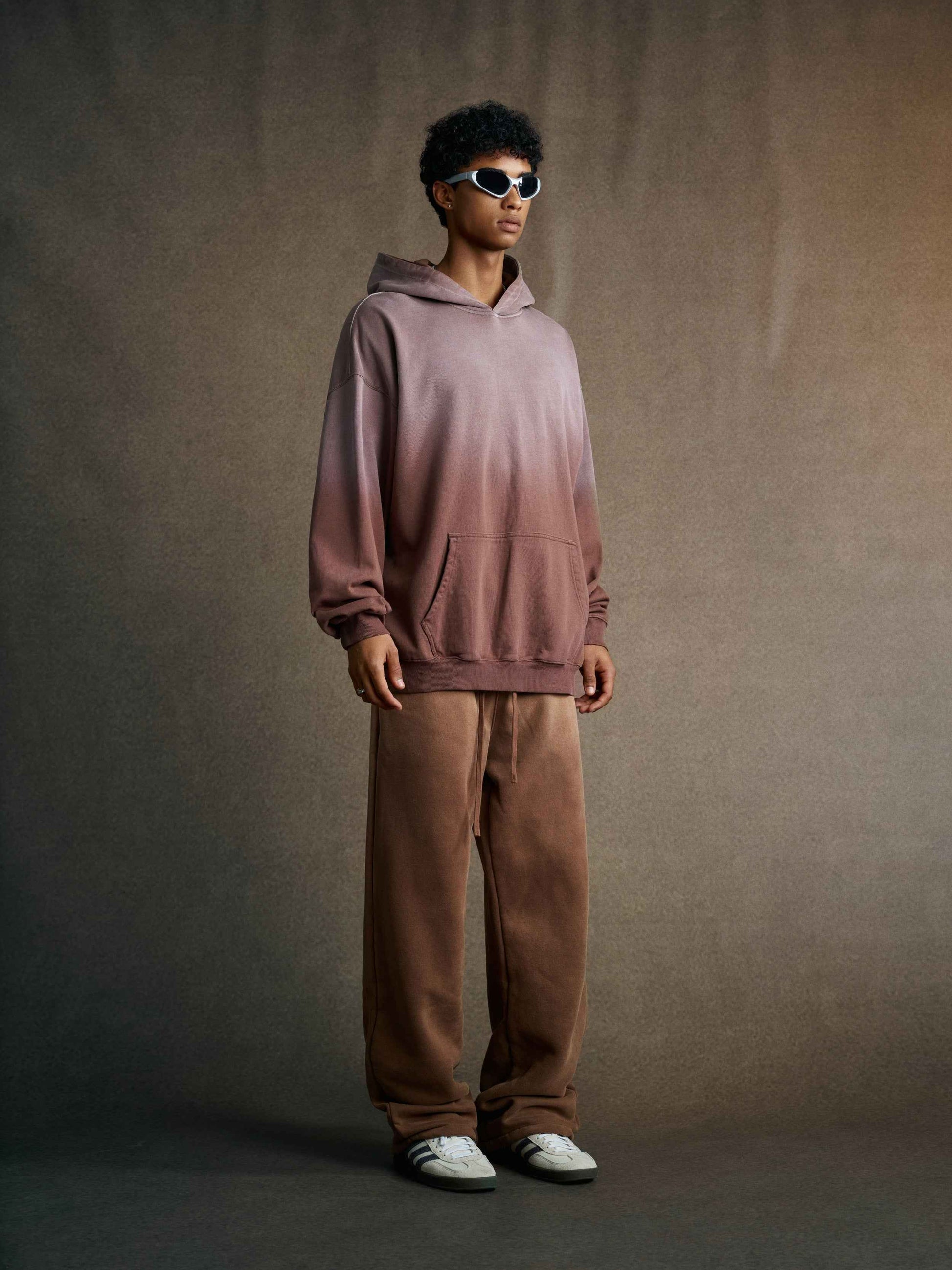 480GSM Unisex Monkey Wash Heavyweight French Terry Hoodie Sweater