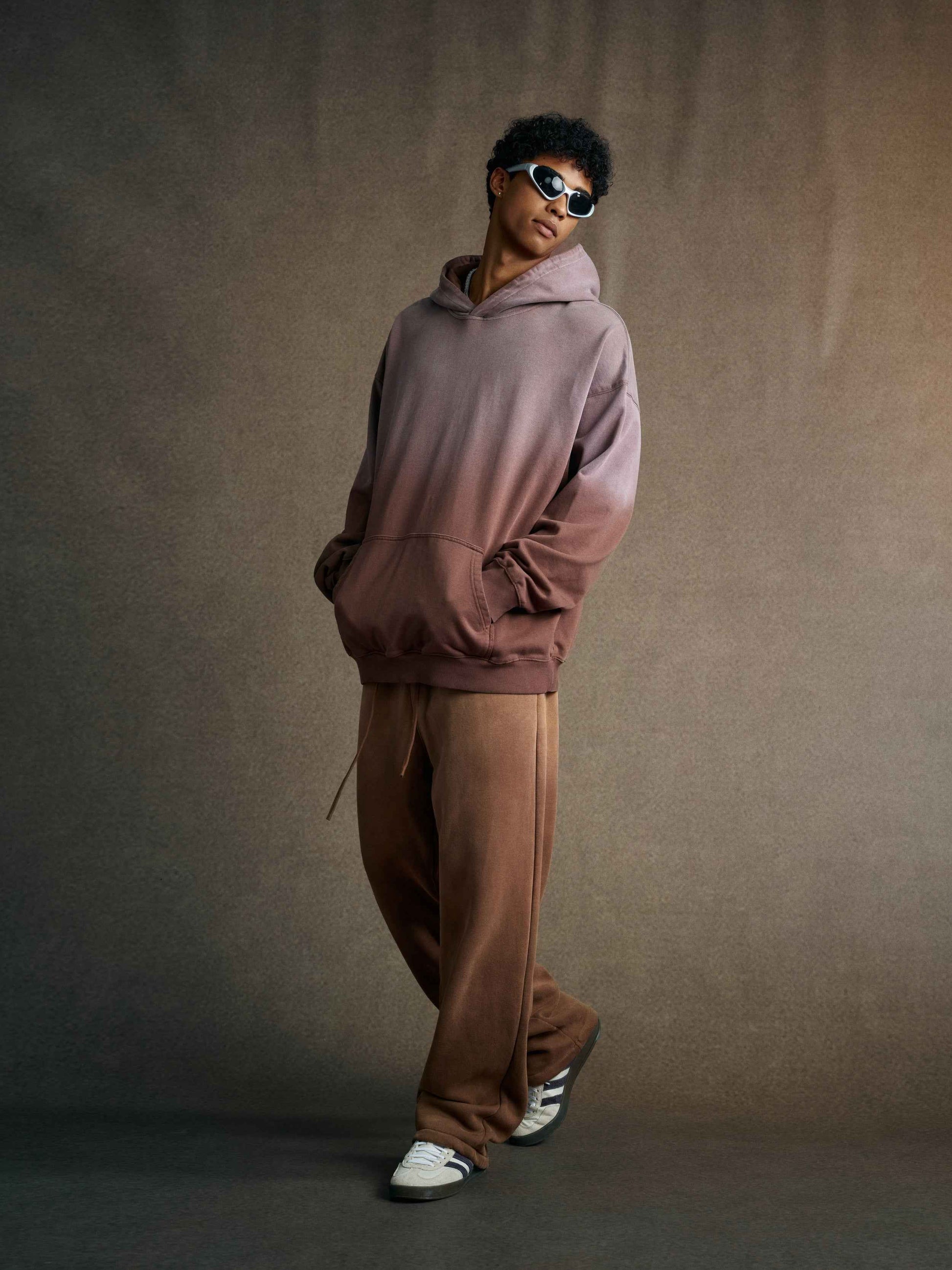 480GSM Unisex Monkey Wash Heavyweight French Terry Hoodie Sweater