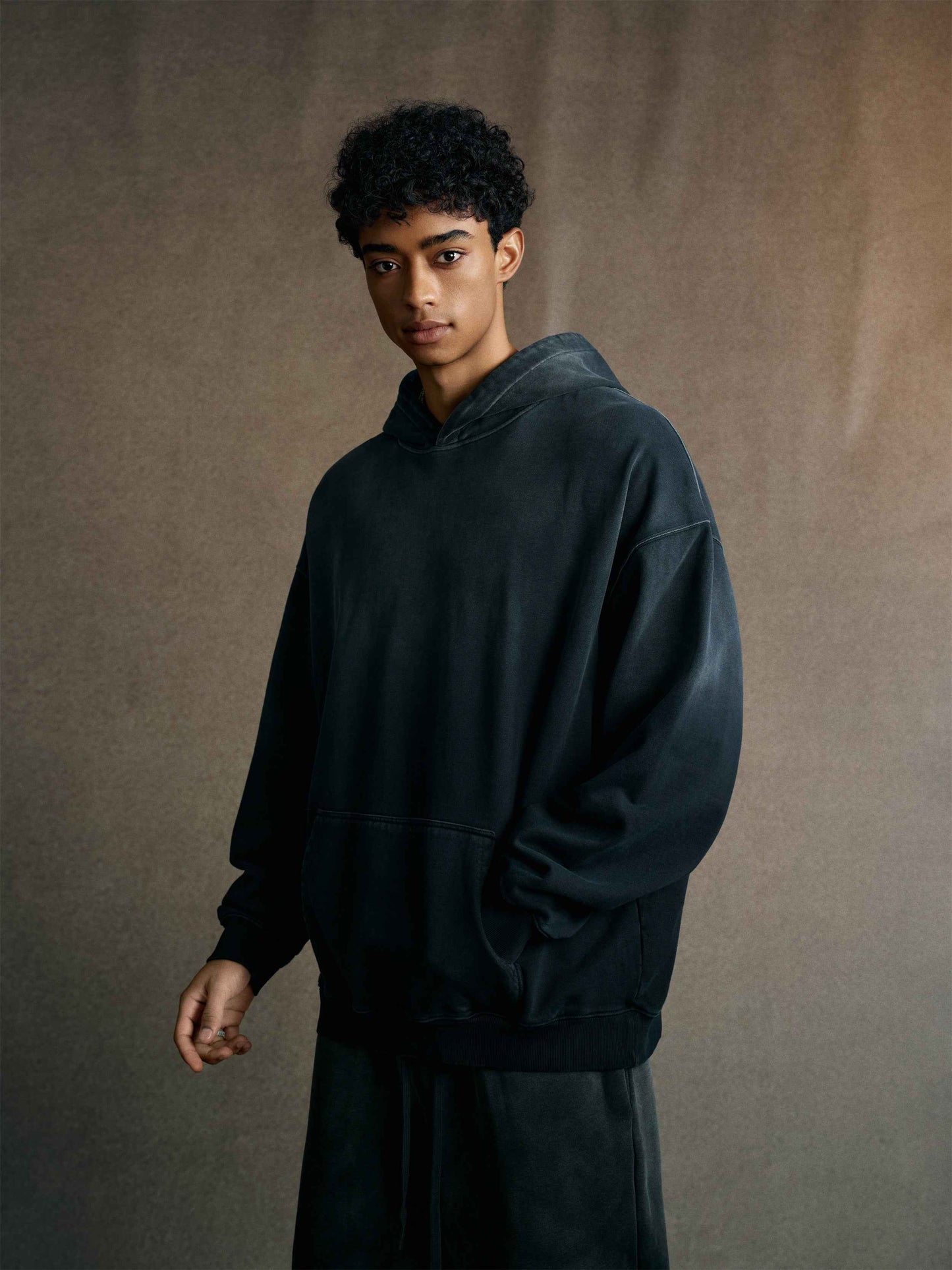 480GSM Unisex Monkey Wash Heavyweight French Terry Hoodie Sweater