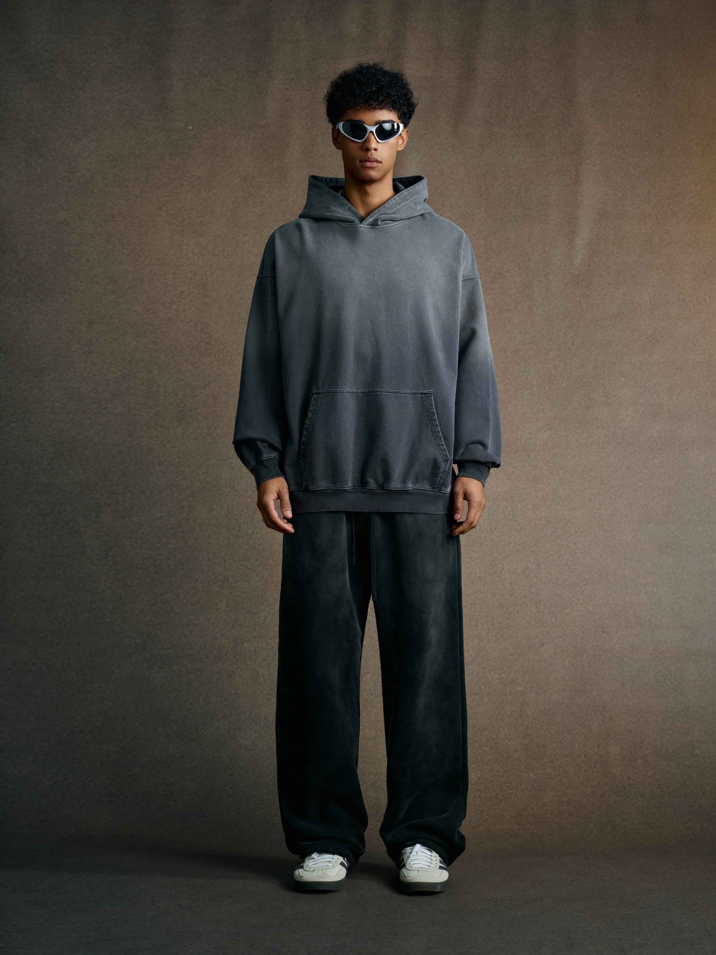 480GSM Unisex Monkey Wash Heavyweight French Terry Hoodie Sweater