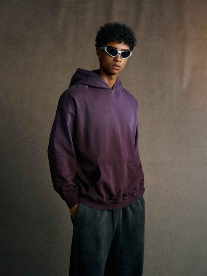 480GSM Unisex Monkey Wash Heavyweight French Terry Hoodie Sweater