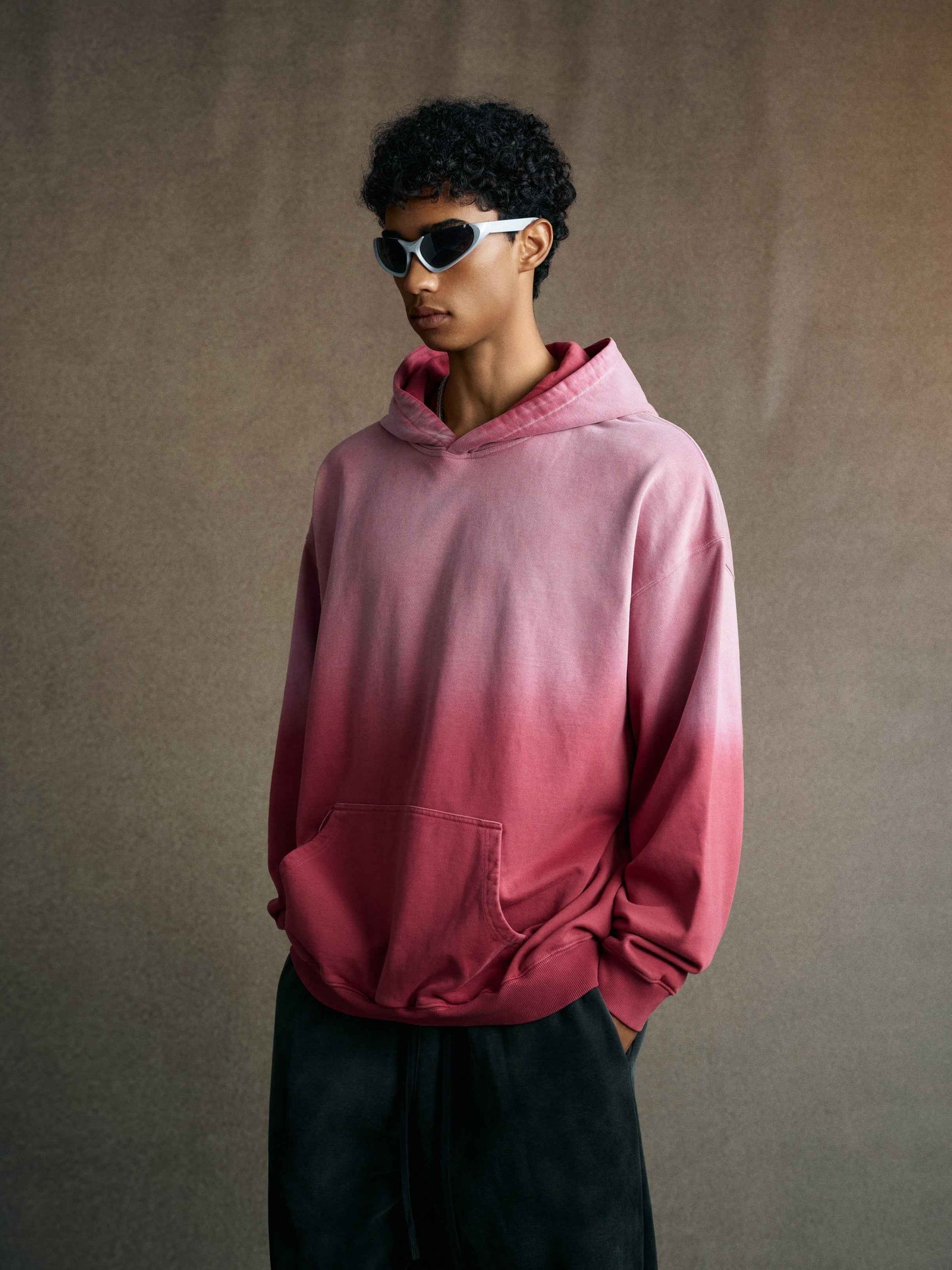 480GSM Unisex Monkey Wash Heavyweight French Terry Hoodie Sweater