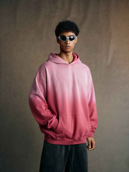 480GSM Unisex Monkey Wash Heavyweight French Terry Hoodie Sweater