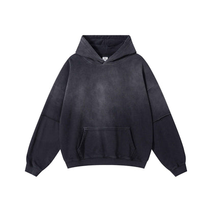 480GSM Unisex Monkey Wash Heavyweight French Terry Hoodie Sweater