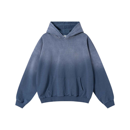 480GSM Unisex Monkey Wash Heavyweight French Terry Hoodie Sweater