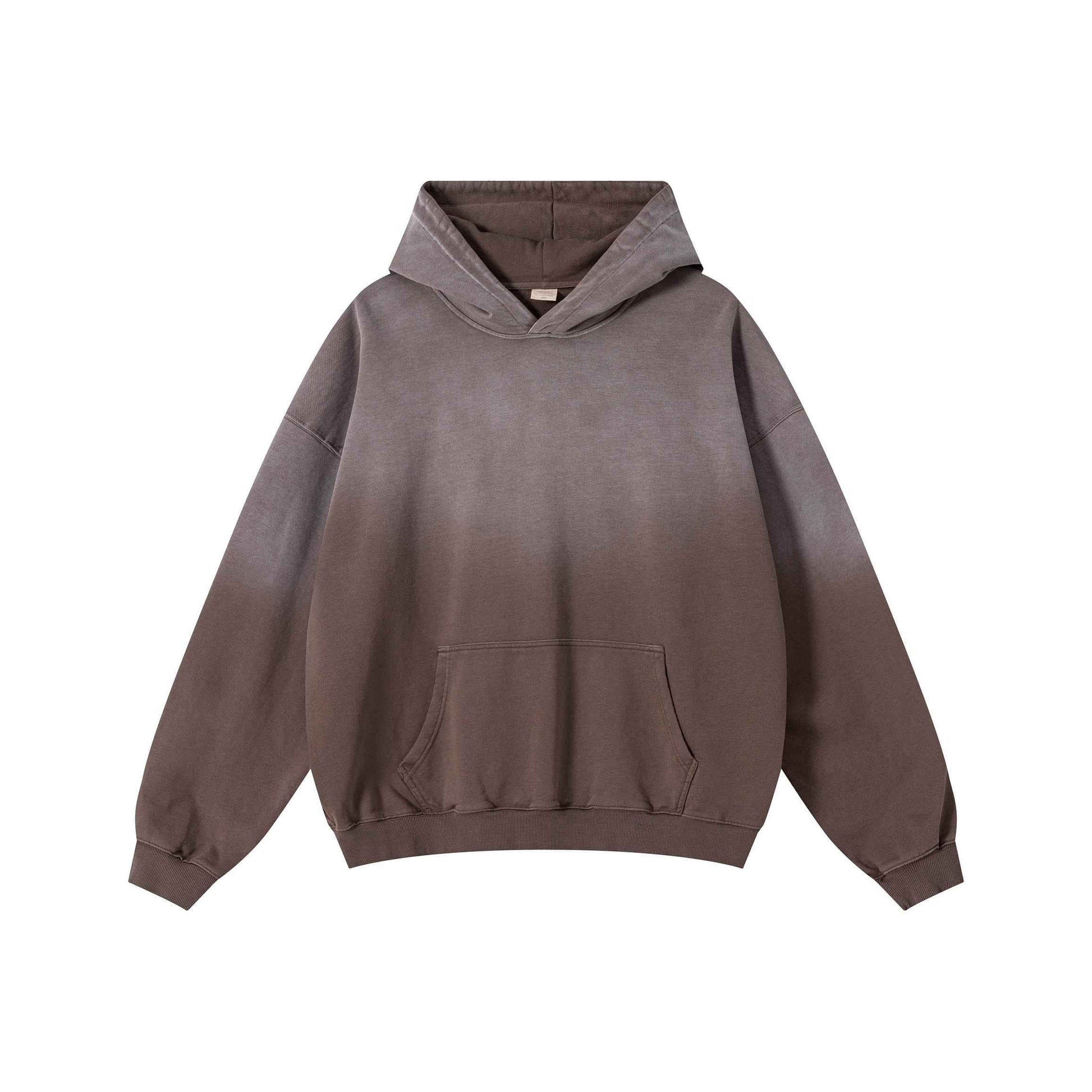 480GSM Unisex Monkey Wash Heavyweight French Terry Hoodie Sweater