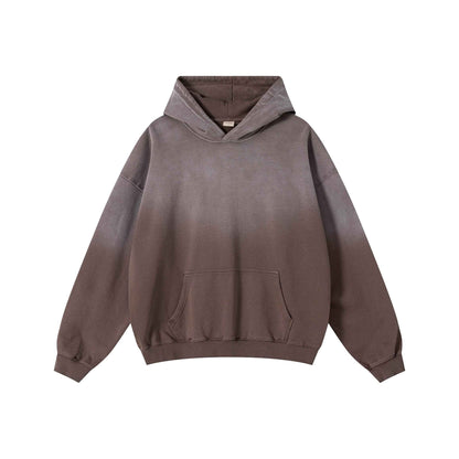480GSM Unisex Monkey Wash Heavyweight French Terry Hoodie Sweater