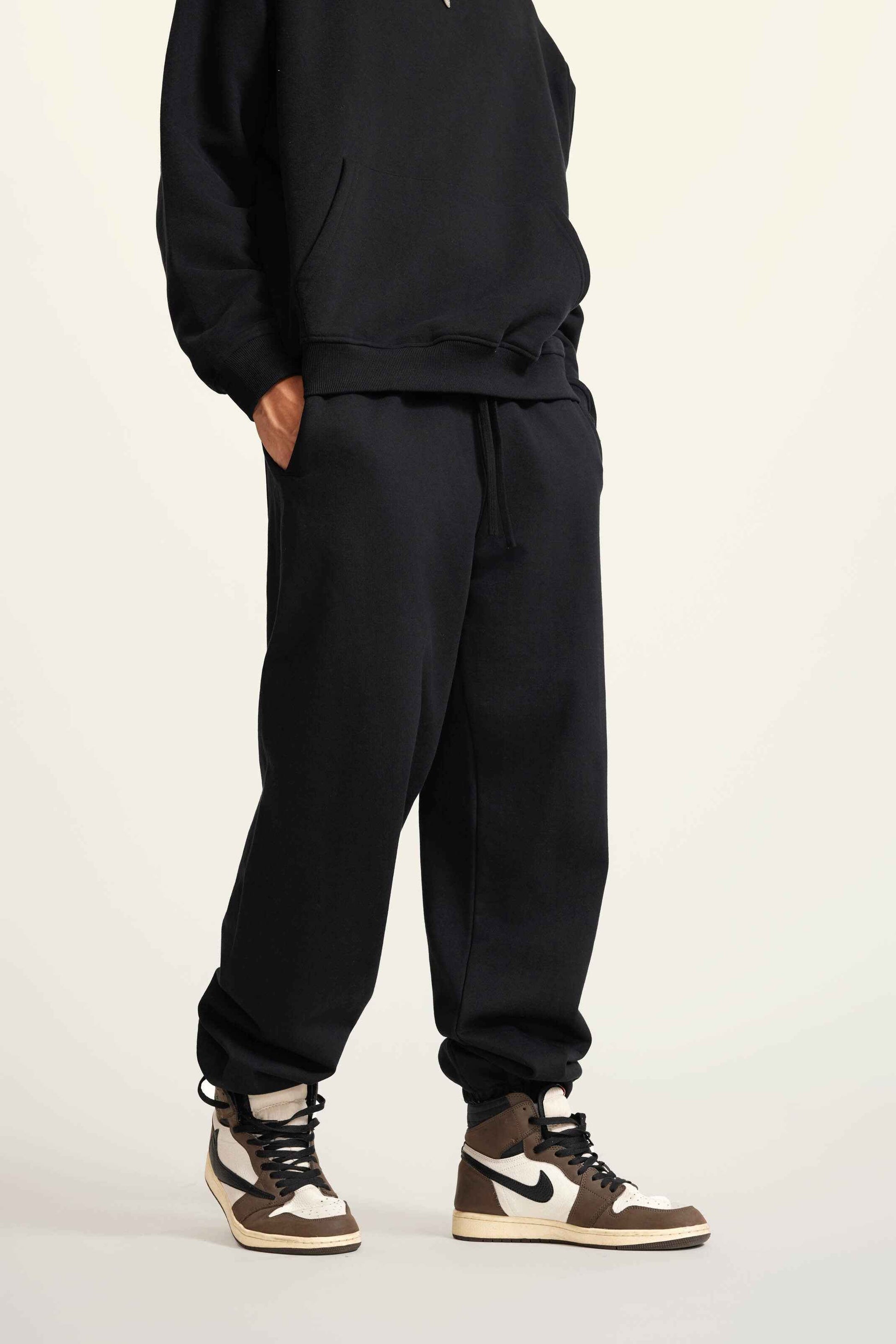 440GSM Men's Relaxed Fit Terry Jogger Pants